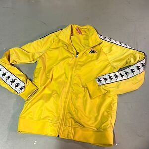 Yellow Medium Kappa 222 Banda Carambie Track Jacket